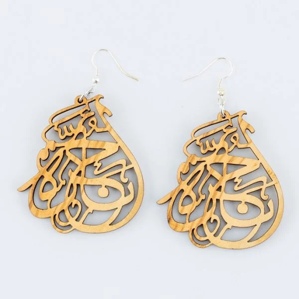 olive wood earring-nh001 (7)