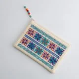 Colorful Palestinian Embroidery Purse