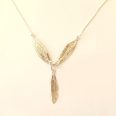 Trio Leaves Necklace (2)